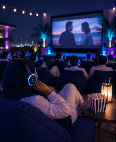 Quiet Screen Movie Night
